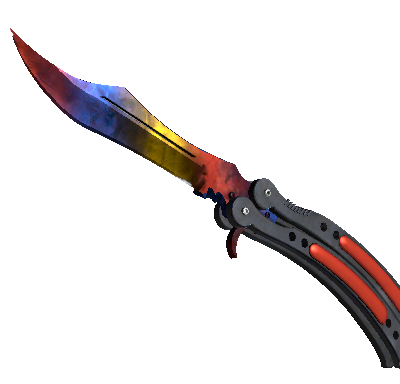 蝴蝶刀（★） | 渐变大理石